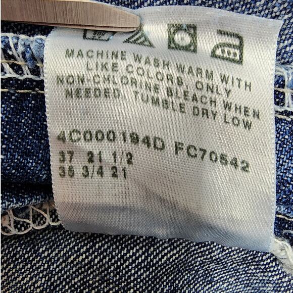 Vintage Riders Jeans Womens 16 Blue High Rise Crop Capri Stretch Pedal Pusher - Picture 5 of 10